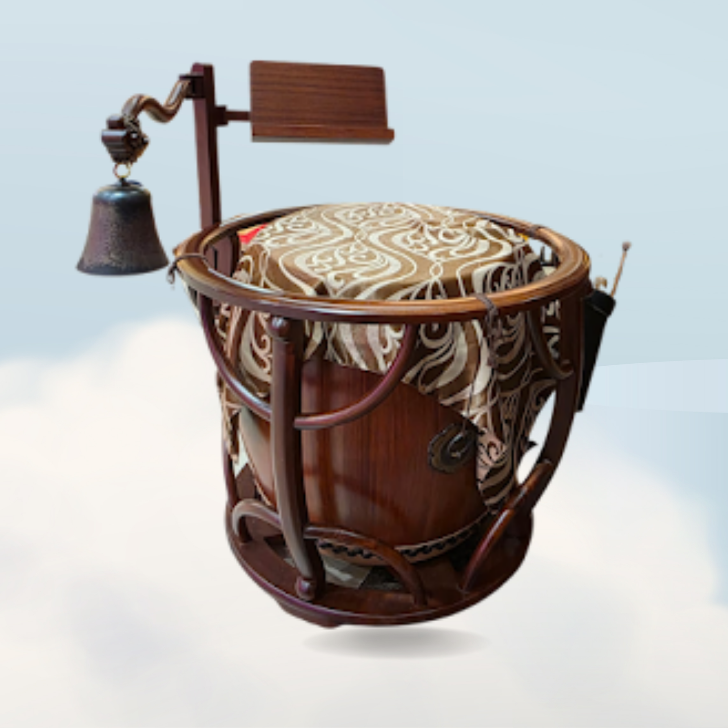 JS15 Making Offerings To Ban Foo Dharma Instrument