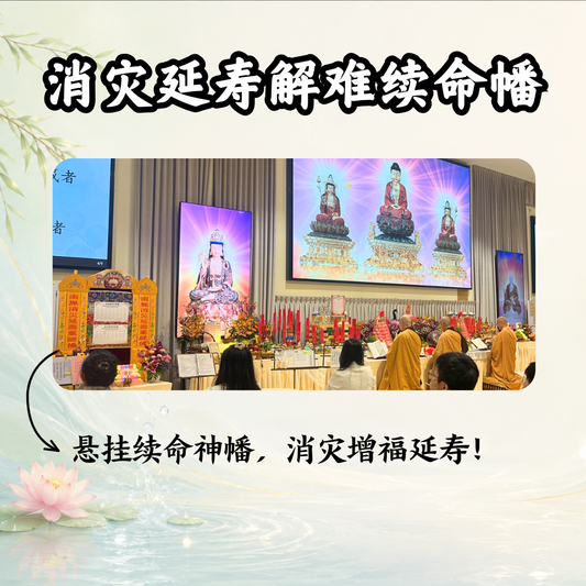 GY308-消灾延寿解难续命幡