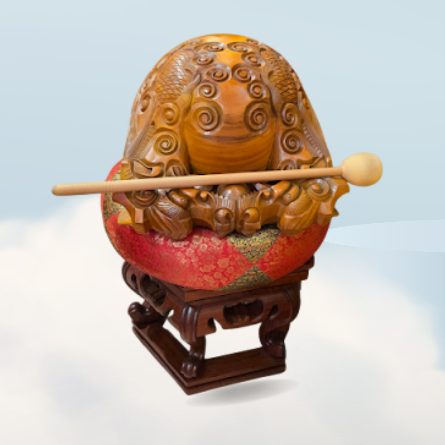 JS15 Making Offerings To Ban Foo Dharma Instrument