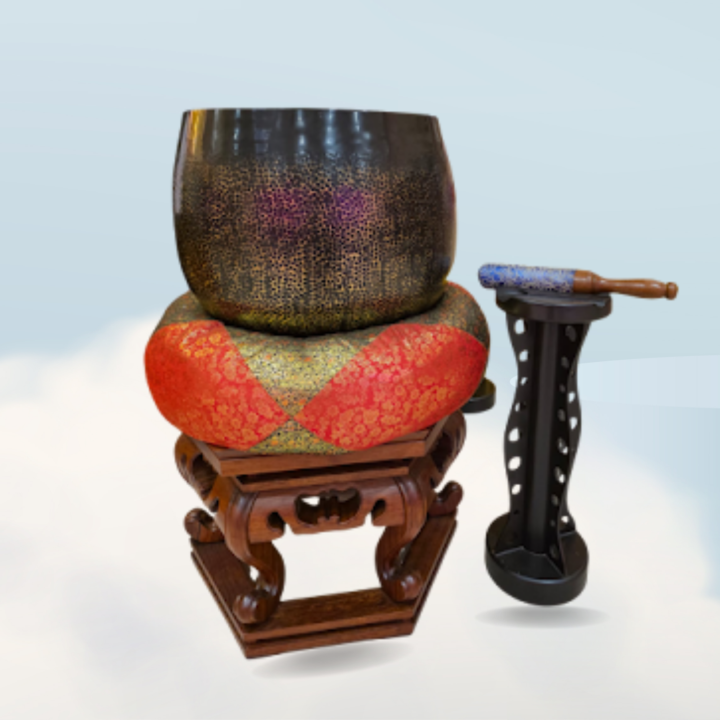 JS15 Making Offerings To Ban Foo Dharma Instrument